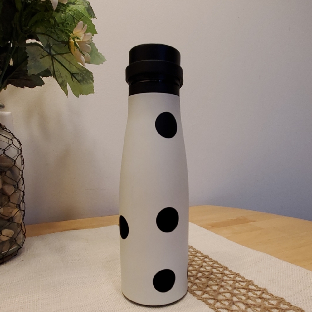 Kate Spade Deco Dot Water Bottle - 16oz.